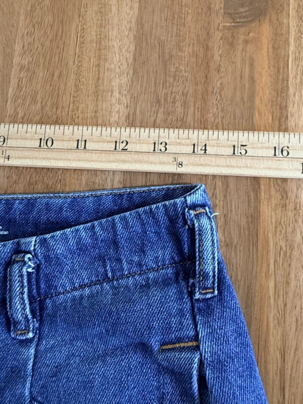 Pilcro Anthropologie Georgia Full‎ Length High Rise Barrel Jeans - Size 27 - Picture 7 of 10